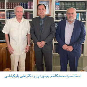 Prof.Ali BULUKBASHI , Mohammad Kazem BOJNURDI